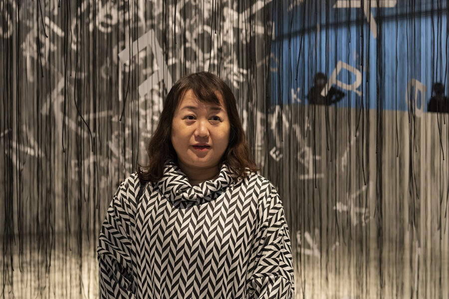 Chiharu Shiota Eroeffnung