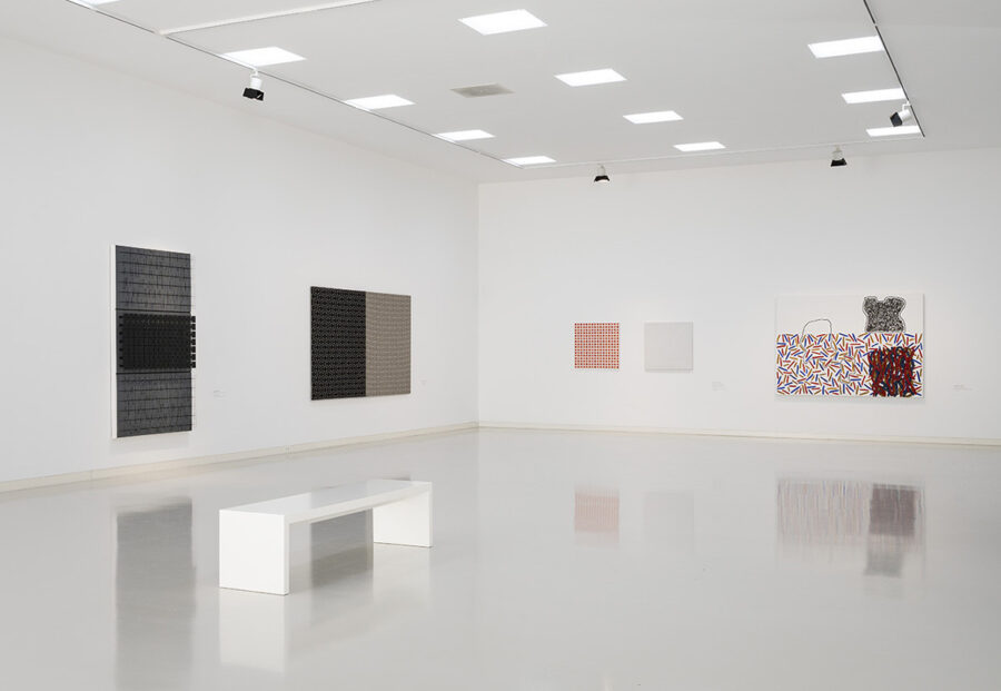 Ausstellungsansicht Morellet